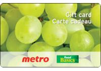 Metro/Food Basics Gift Cards